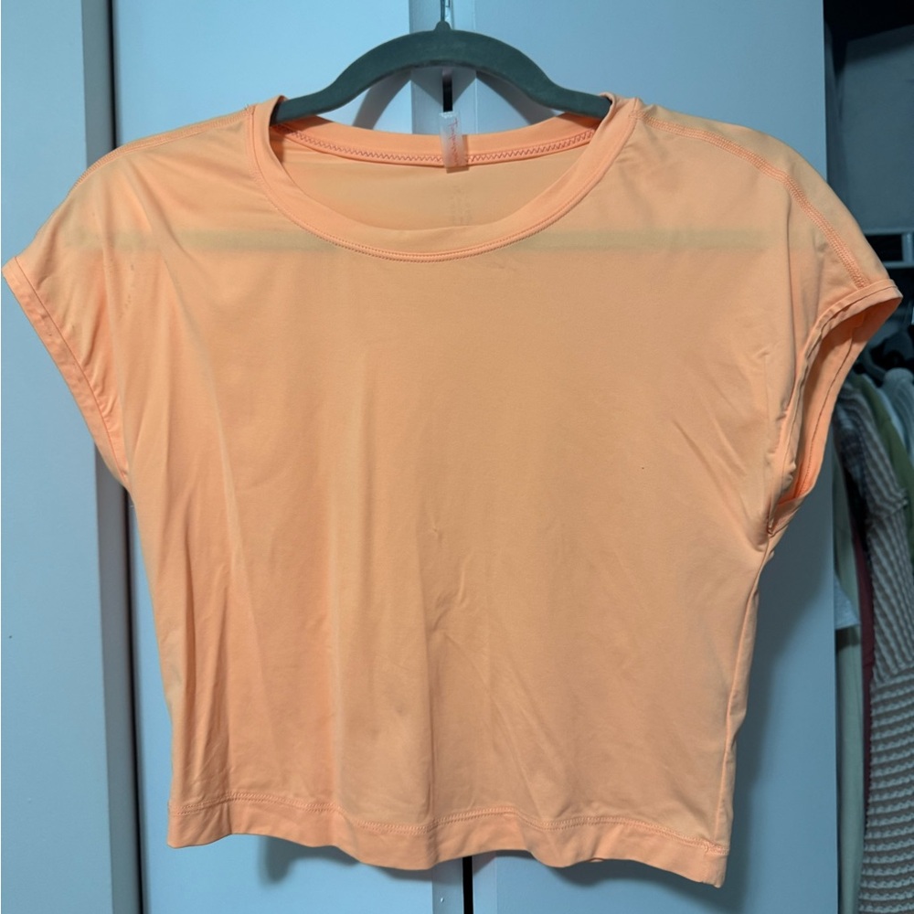 FP Movement by Free People Peach Crop Top
